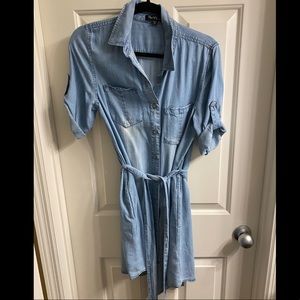 denim dress
